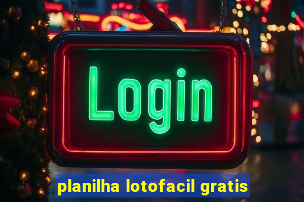 planilha lotofacil gratis